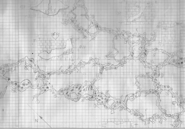 cave diving stick map survey cartography hol kin